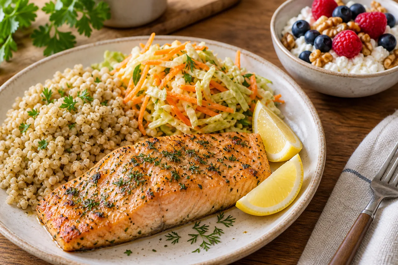 Jadłospis 1800 kcal - przykład na 5 dni - jadłospis Jadłospis 1800 kcal - przykład na 5 dni — propozycja posiłku z planu