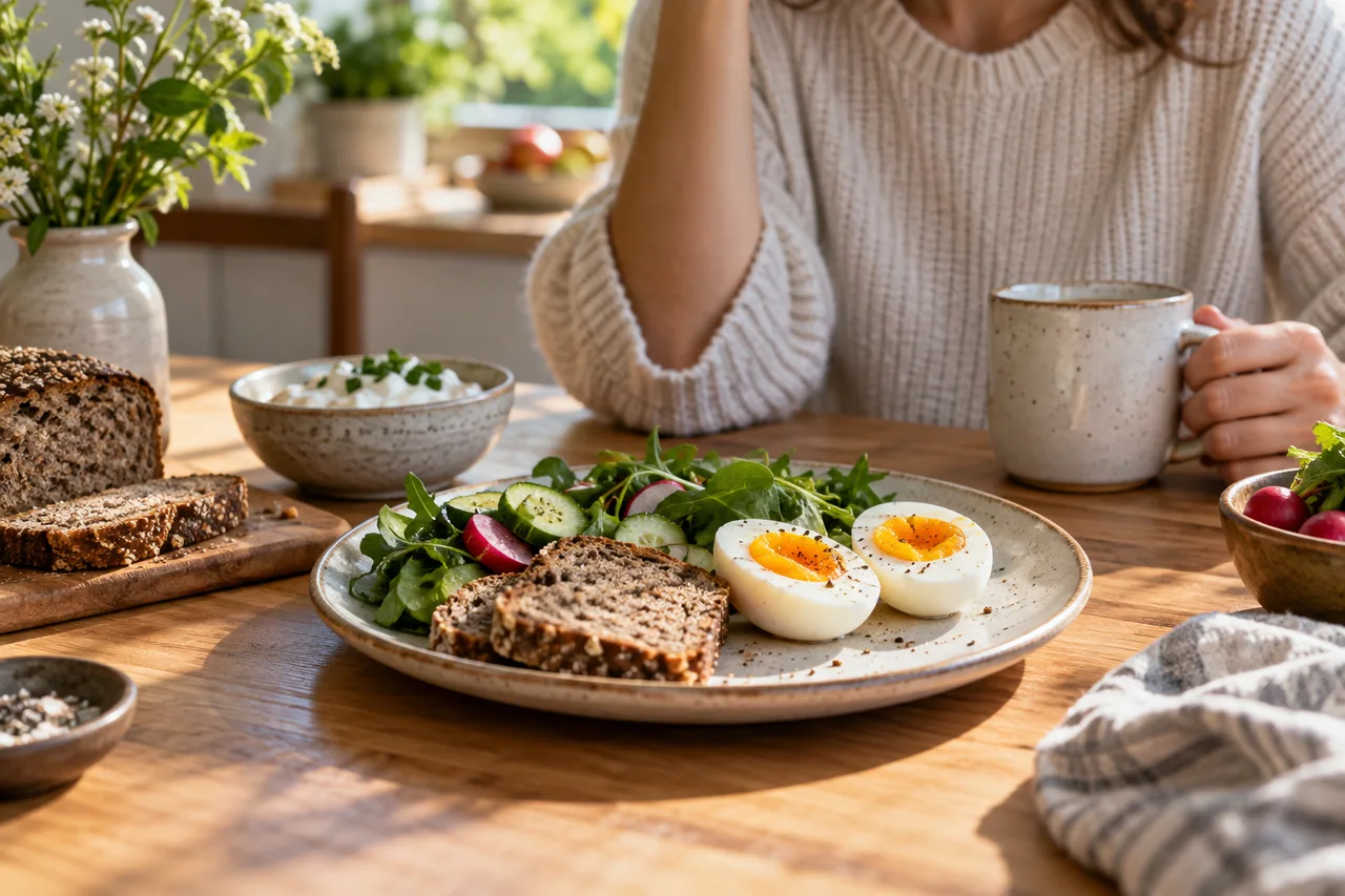 Czy intermittent fasting jest dla każdego? - ilustracja pytania o dietę