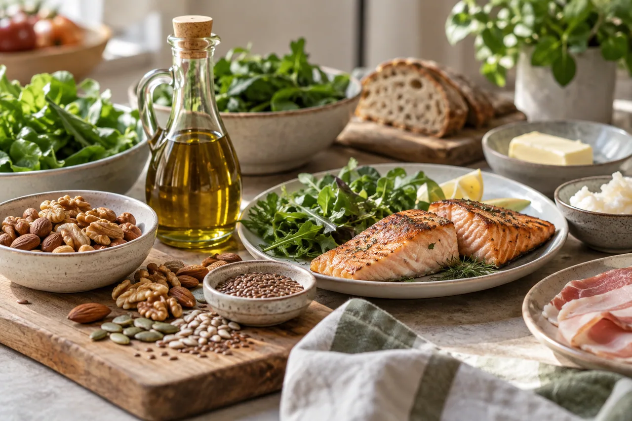 Jakie tłuszcze wybierać przy cholesterolu? - ilustracja pytania o dietę