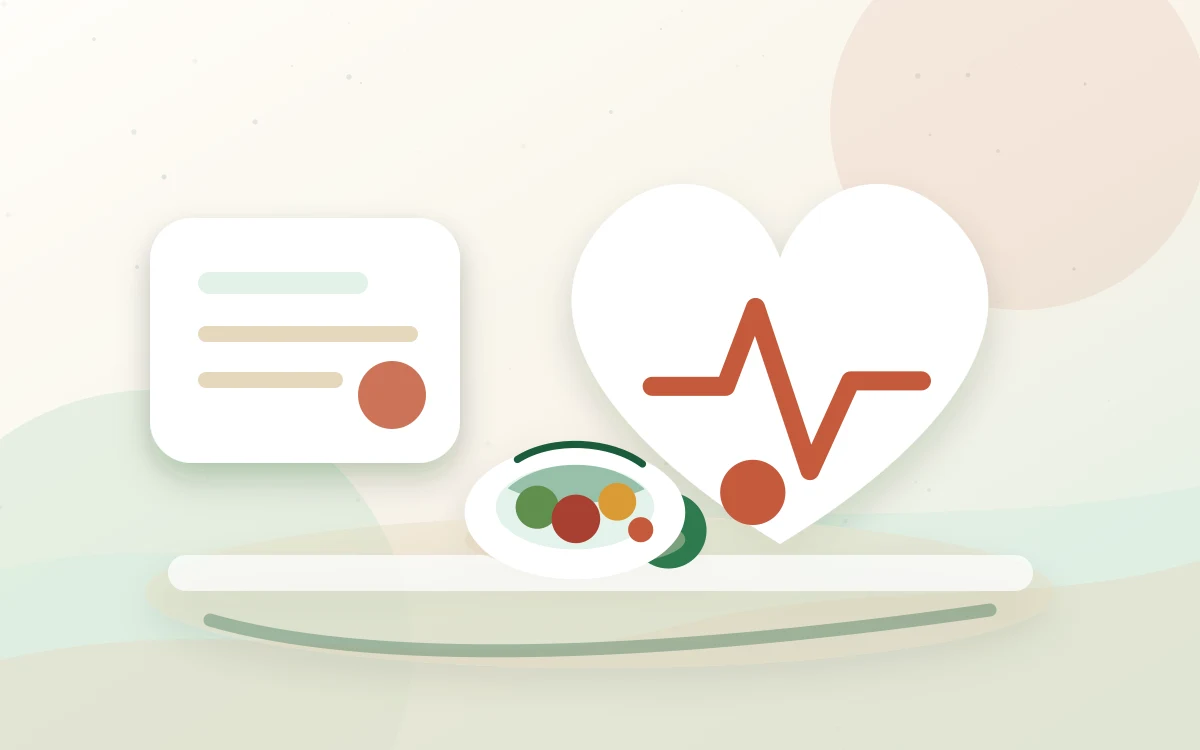 Dieta przy nadciśnieniu - hub dietetyczny Dieta przy nadciśnieniu - edukacyjna ilustracja dietetyczna