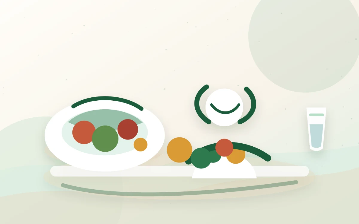 Dieta przy sarkopenii i osłabieniu mięśni - hub dietetyczny Dieta przy sarkopenii i osłabieniu mięśni - edukacyjna ilustracja dietetyczna