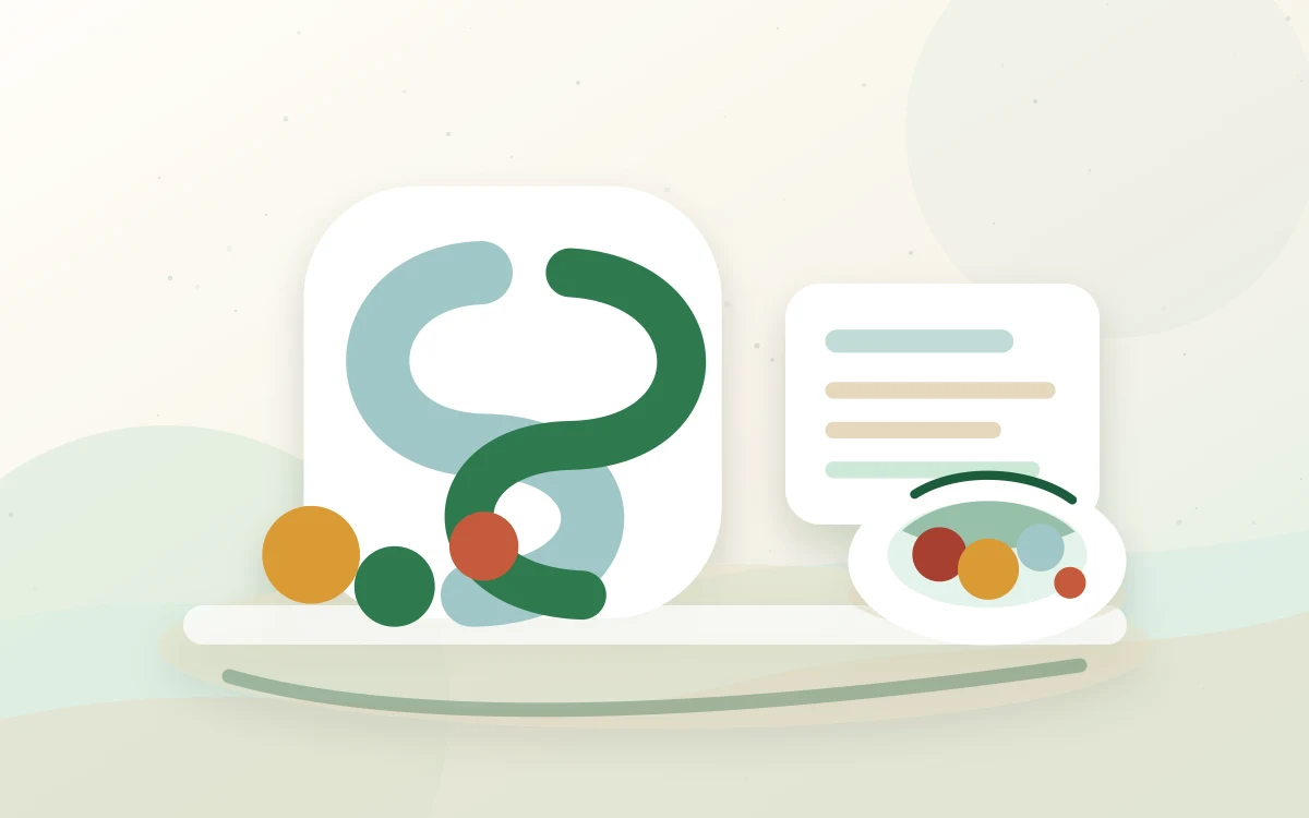Dieta przy SIBO - hub dietetyczny Dieta przy SIBO - edukacyjna ilustracja dietetyczna