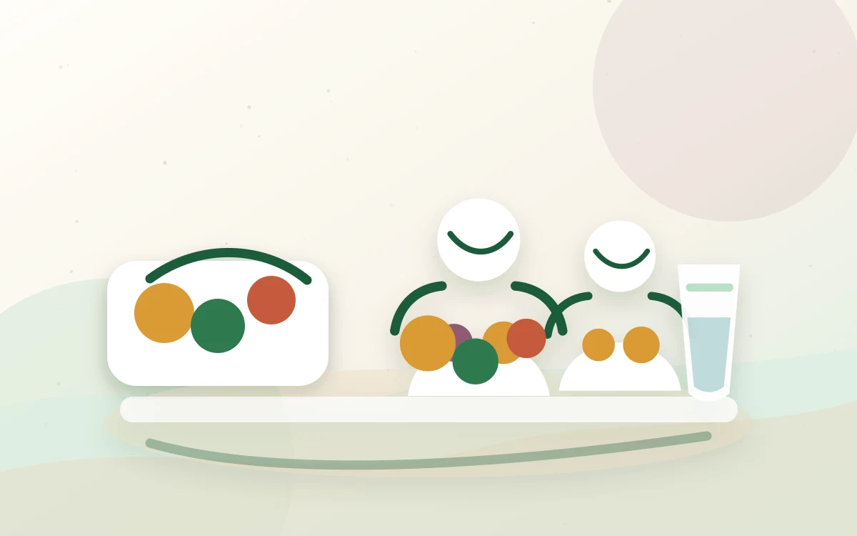 Dieta przy staraniach o płodność - hub dietetyczny Dieta przy staraniach o płodność - edukacyjna ilustracja dietetyczna