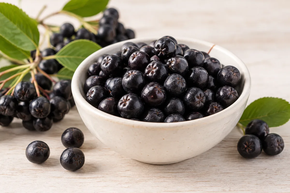 aronia — przykładowy wygląd produktu