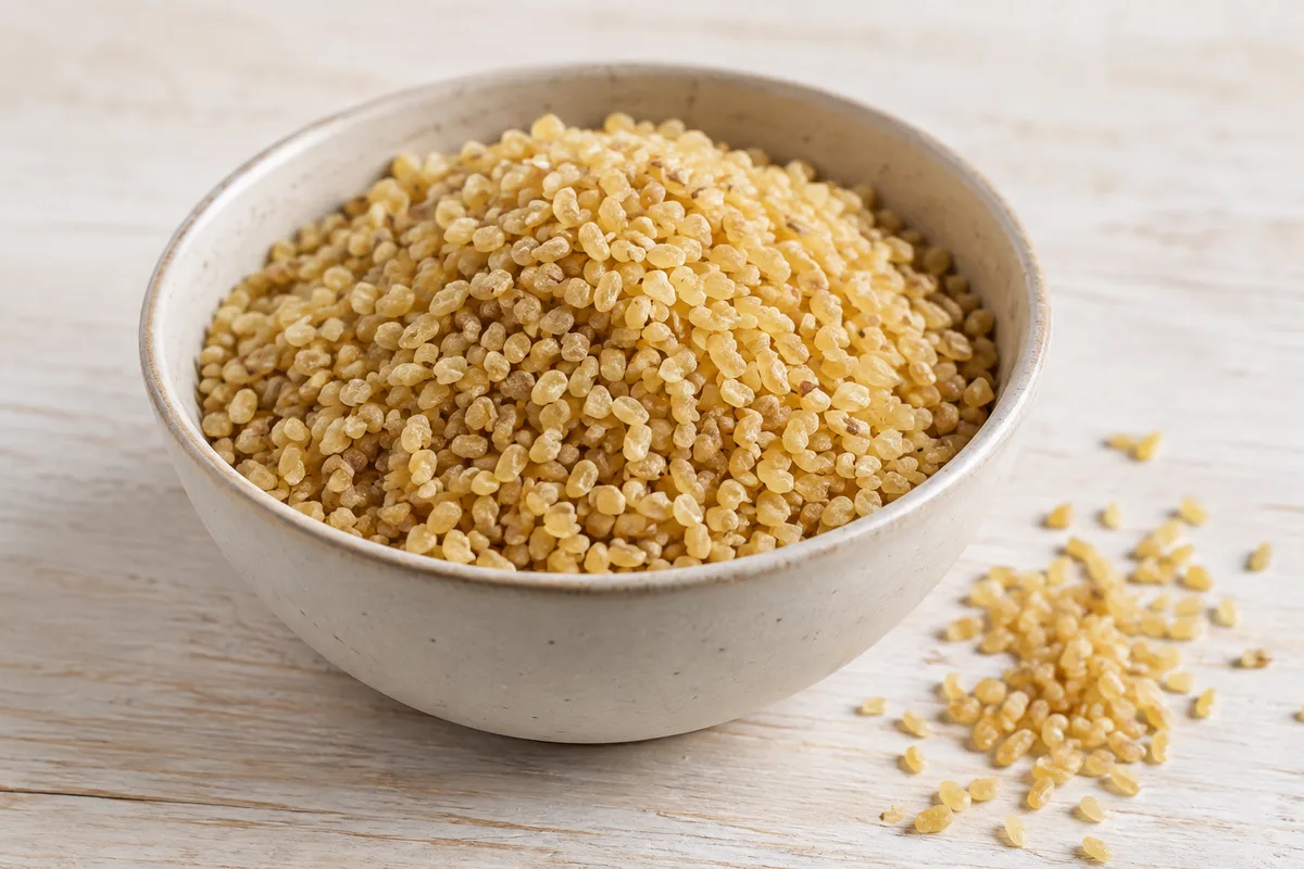 kasza bulgur sucha — przykładowy wygląd produktu