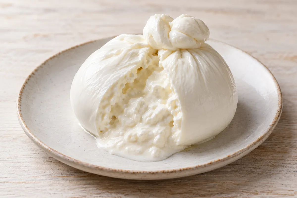 burrata — przykładowy wygląd produktu