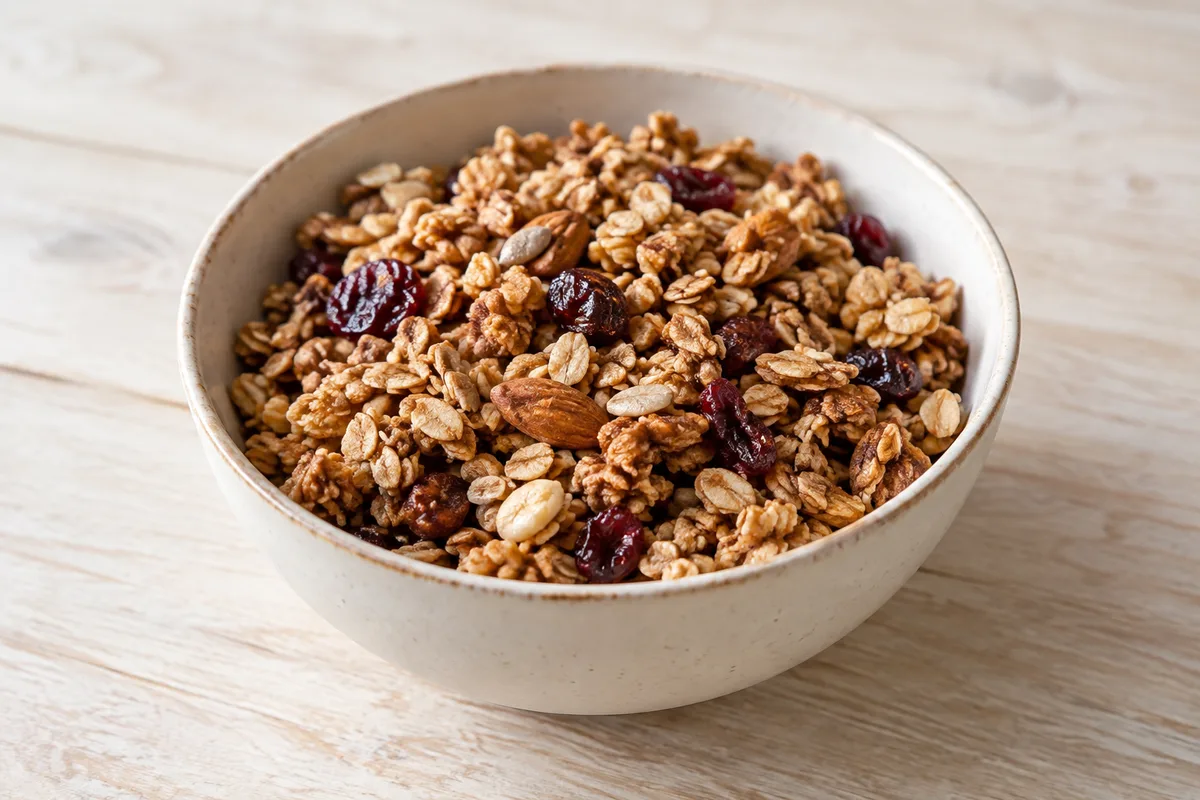 granola — przykładowy wygląd produktu