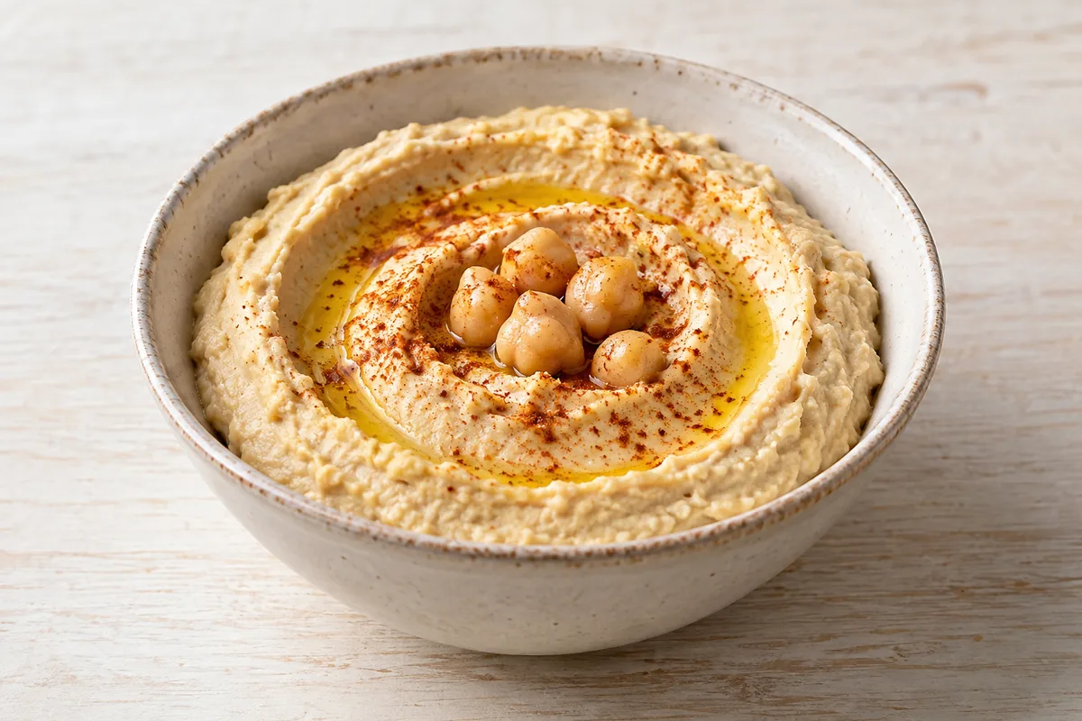hummus — przykładowy wygląd produktu