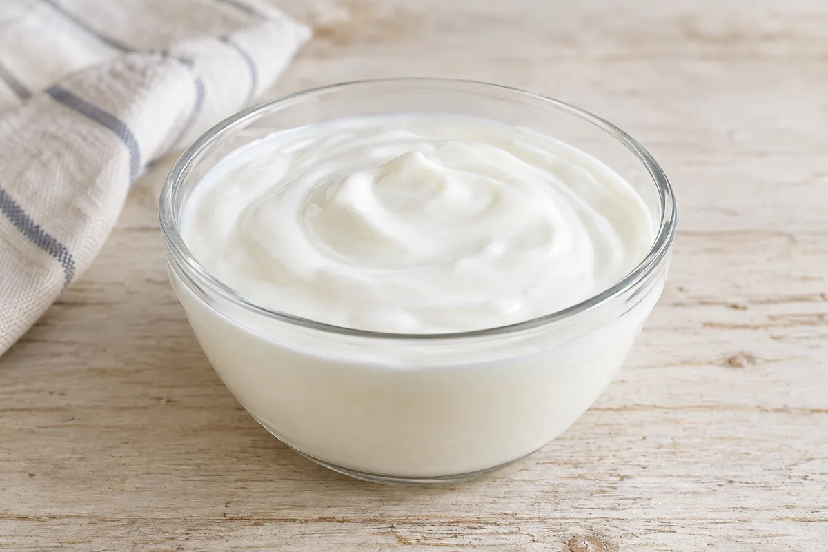 jogurt naturalny — przykładowy wygląd produktu