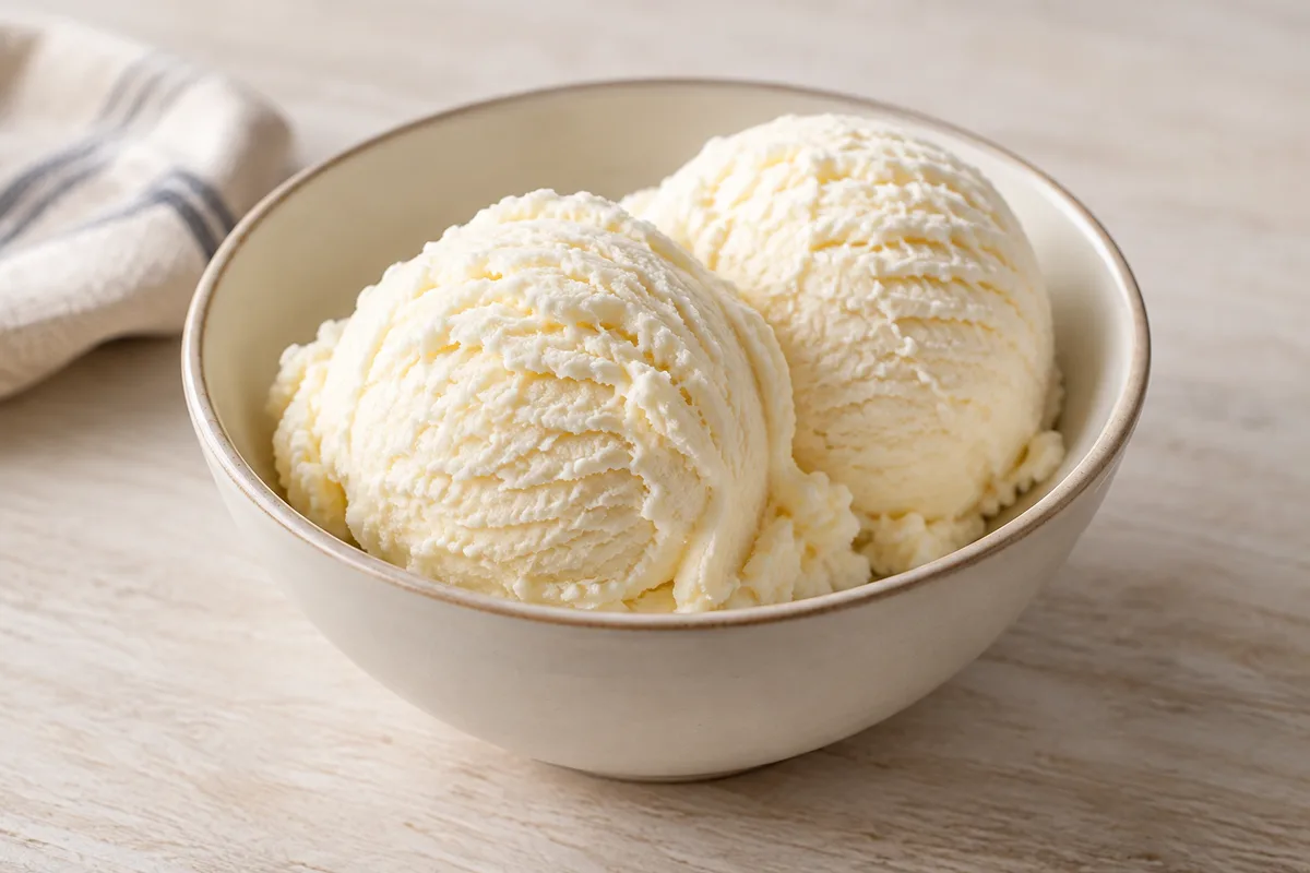 lody śmietankowe — przykładowy wygląd produktu