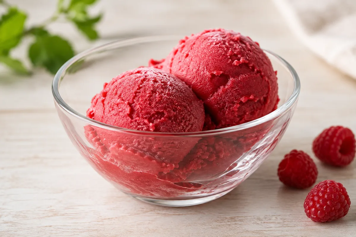 lody sorbetowe — przykładowy wygląd produktu