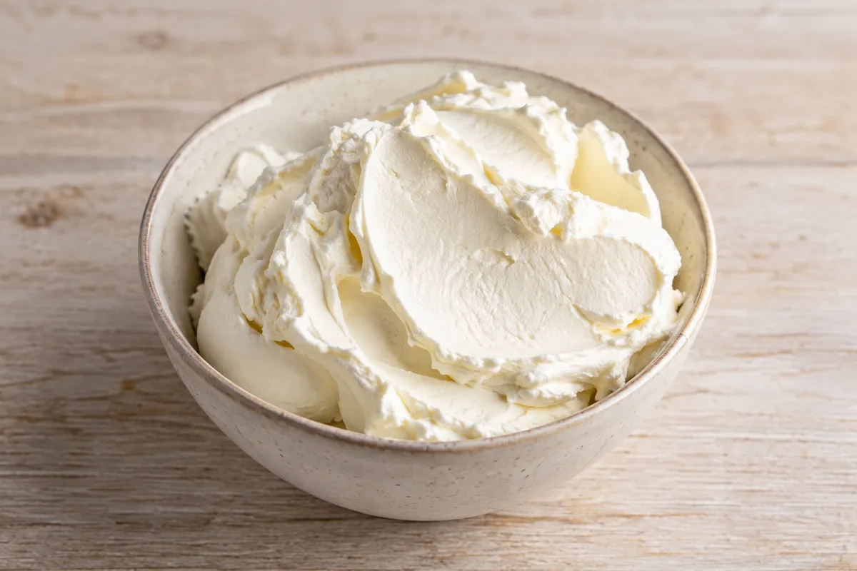 mascarpone — przykładowy wygląd produktu