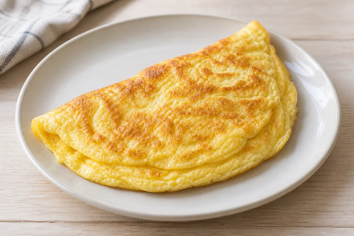 omlet naturalny — przykładowy wygląd produktu