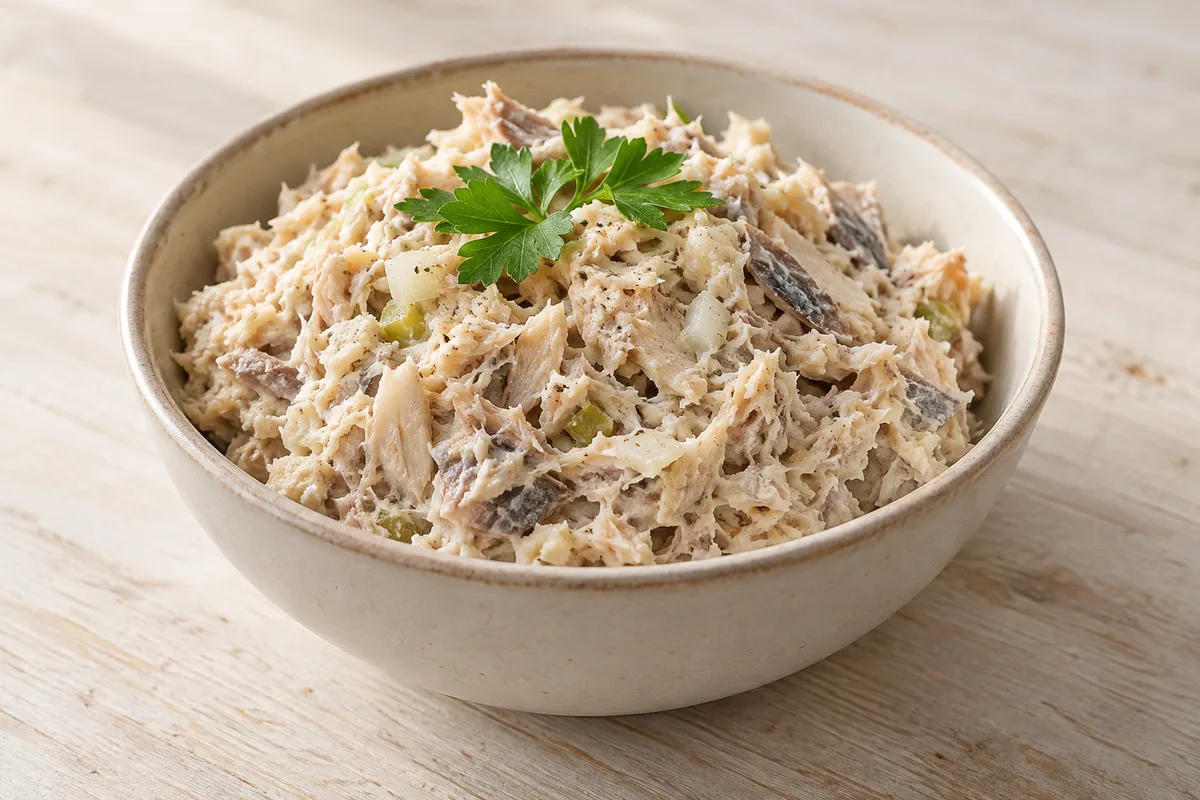 pasta z makreli — przykładowy wygląd produktu