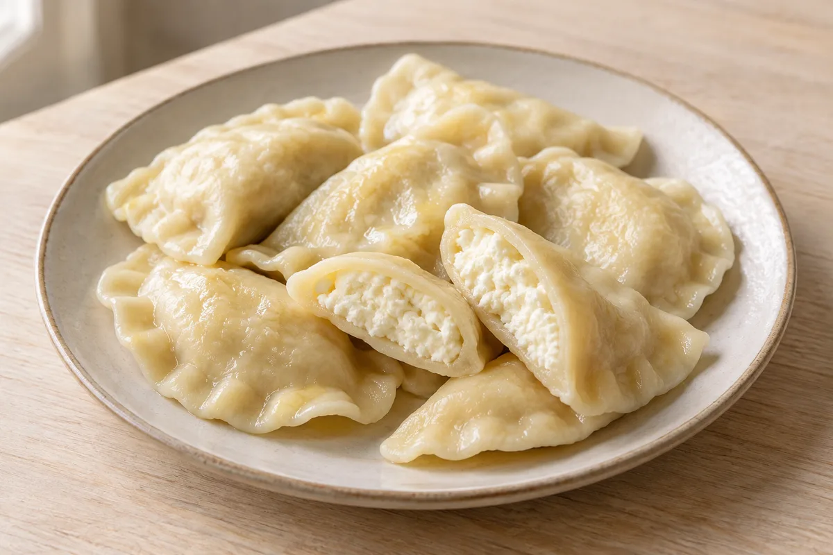 pierogi z serem — przykładowy wygląd produktu