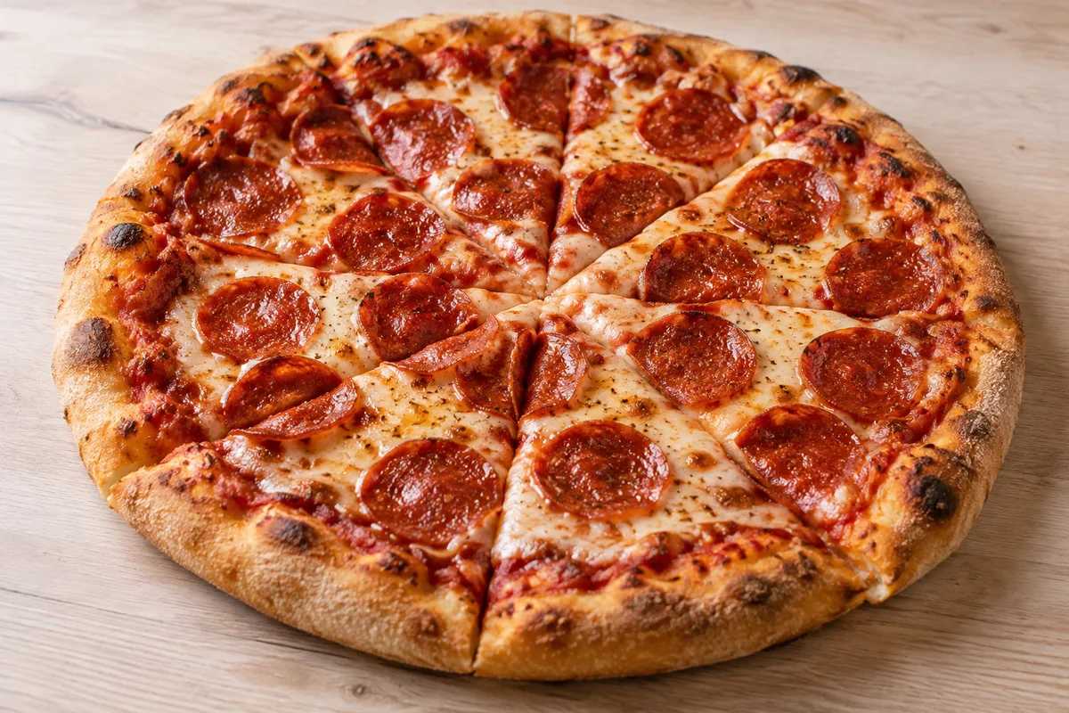 pizza pepperoni — przykładowy wygląd produktu