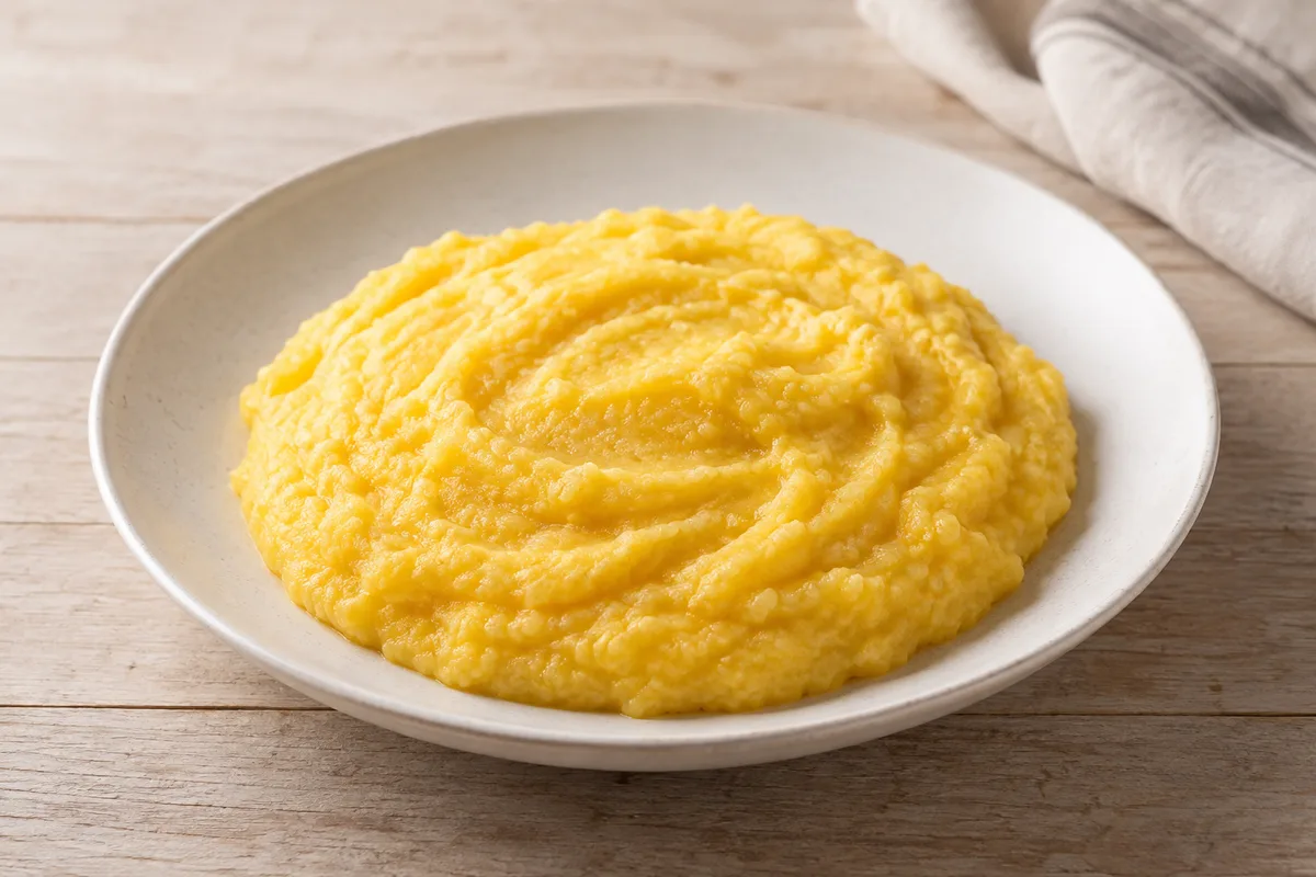 polenta — przykładowy wygląd produktu