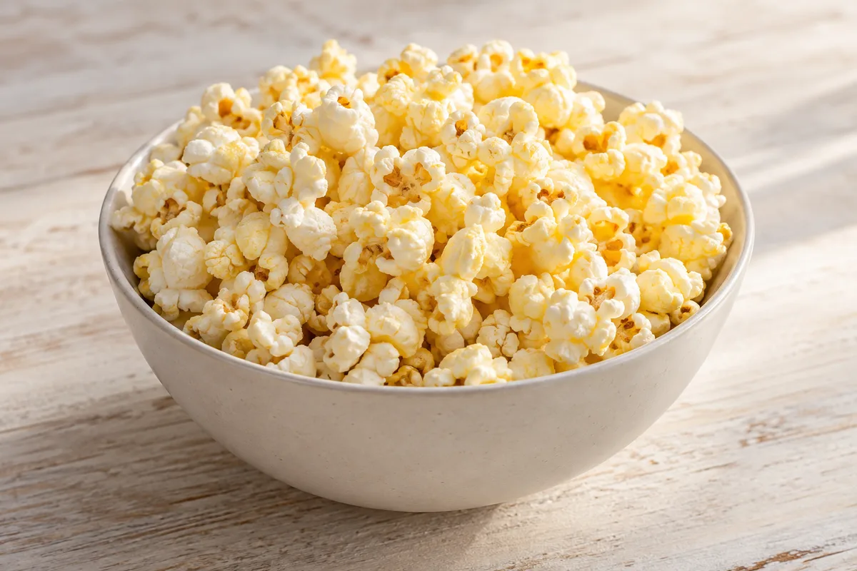 popcorn z masłem — przykładowy wygląd produktu