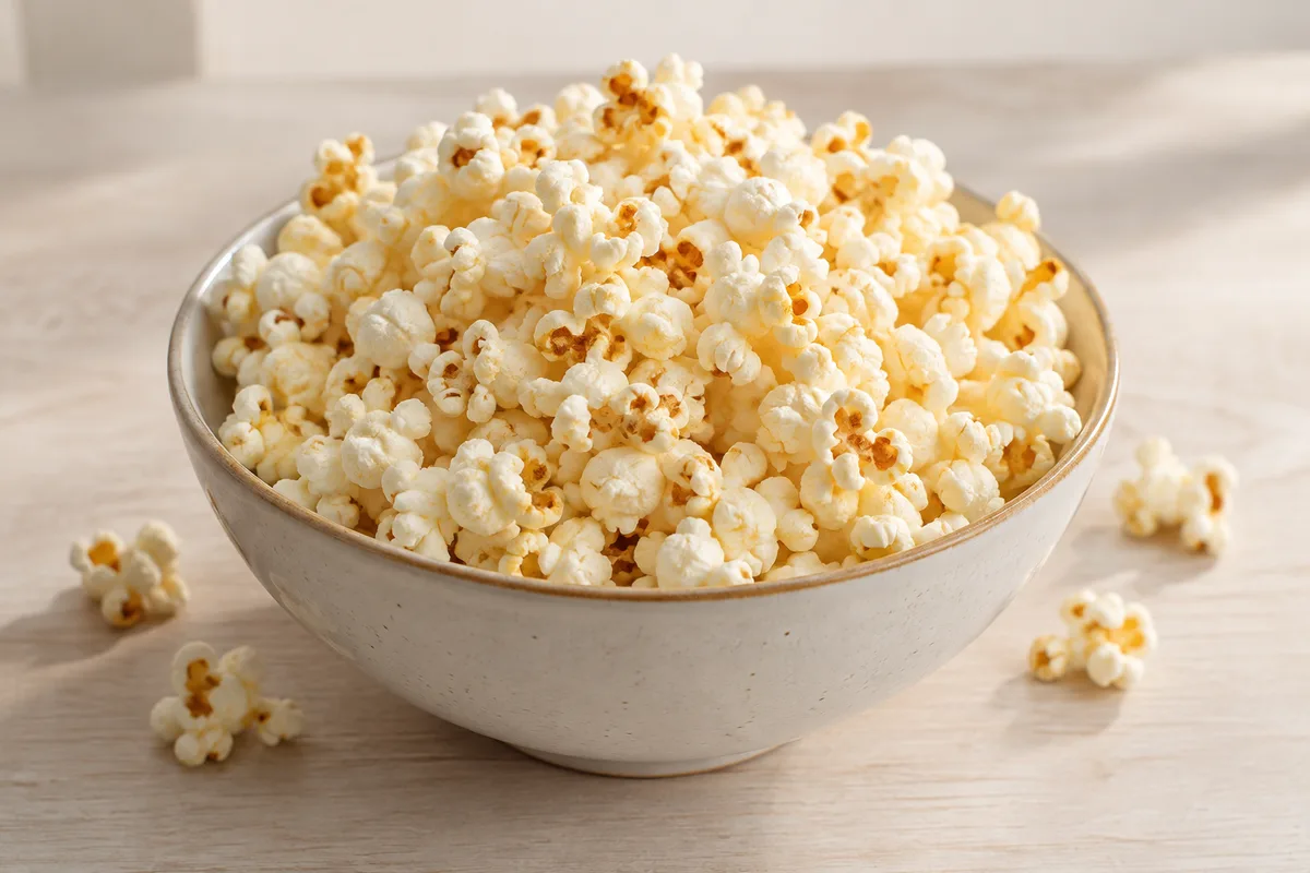 popcorn — przykładowy wygląd produktu
