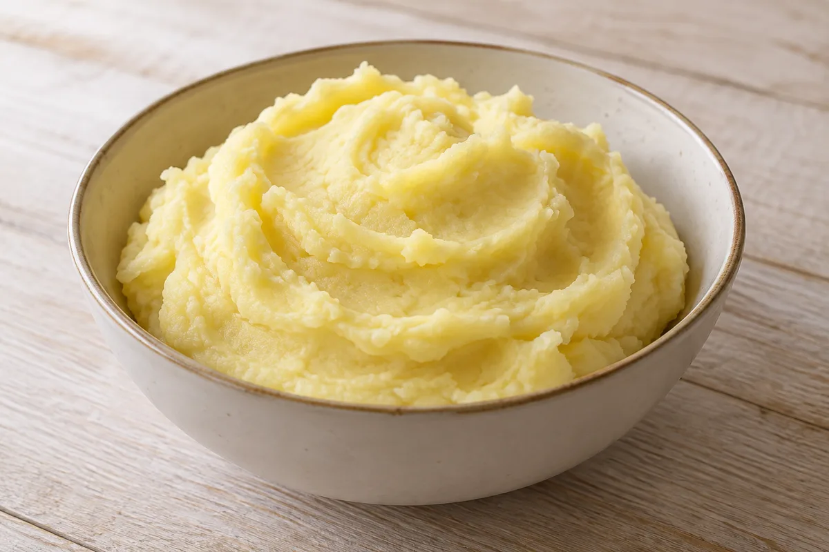 puree ziemniaczane — przykładowy wygląd produktu