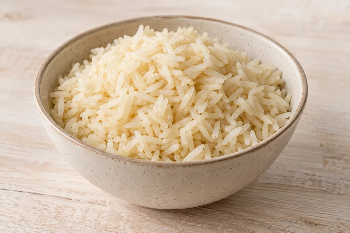 ryż parboiled gotowany — przykładowy wygląd produktu