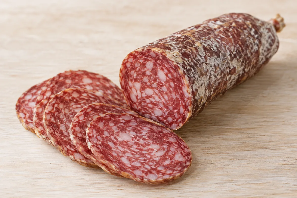 salami — przykładowy wygląd produktu