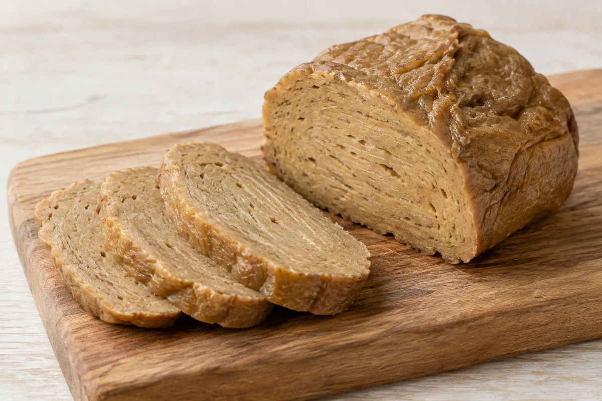seitan — przykładowy wygląd produktu