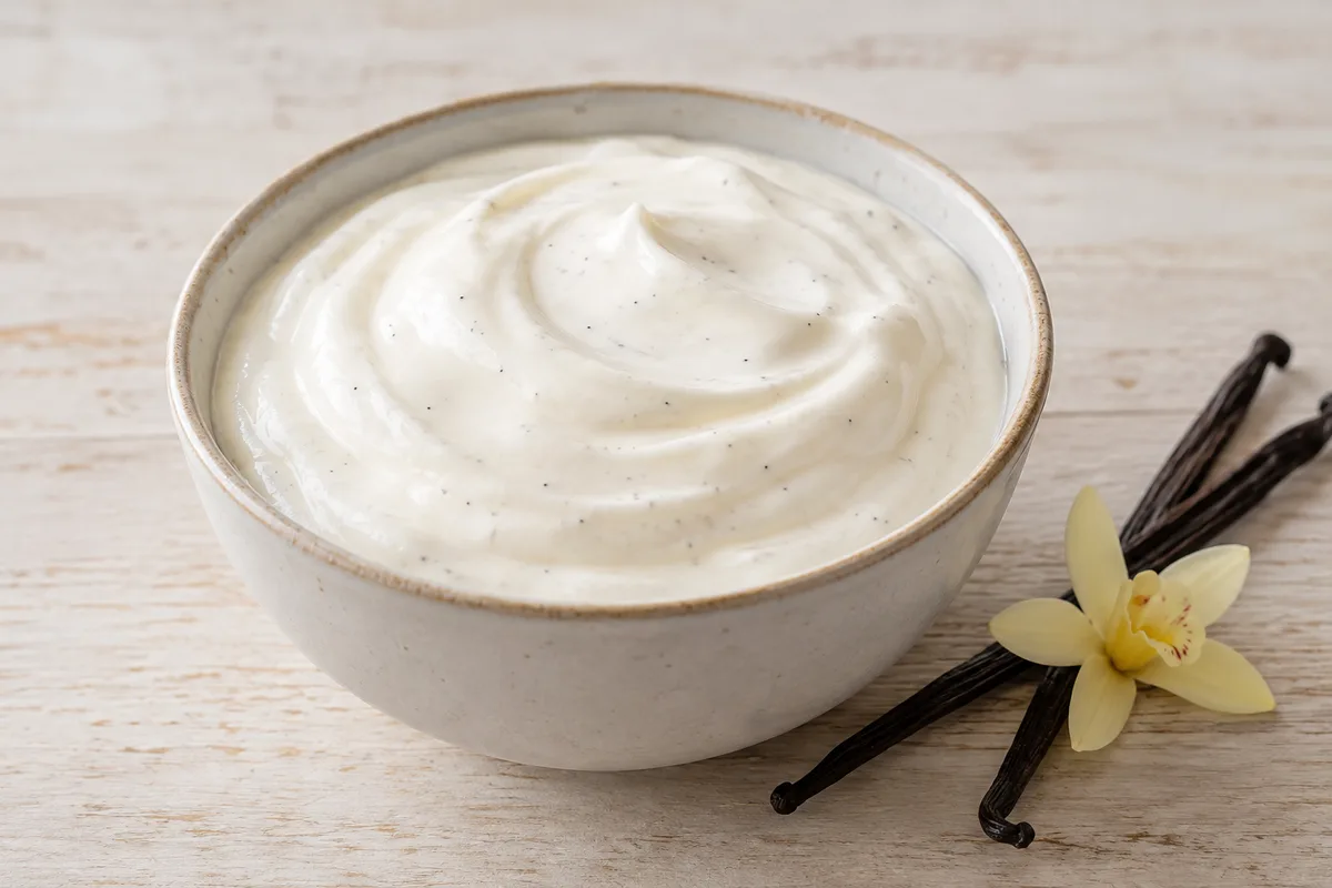 skyr waniliowy — przykładowy wygląd produktu