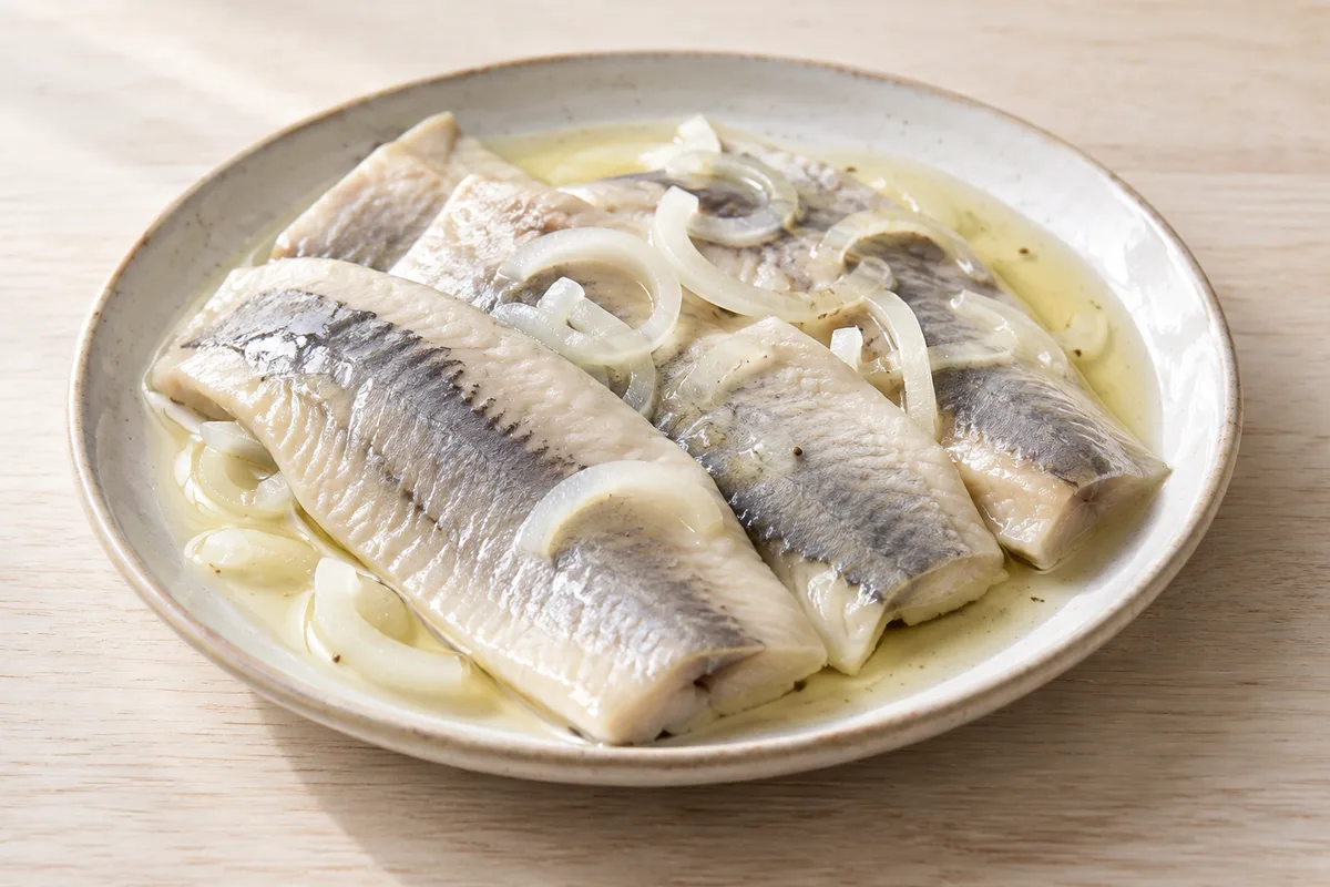 śledź w oleju — przykładowy wygląd produktu