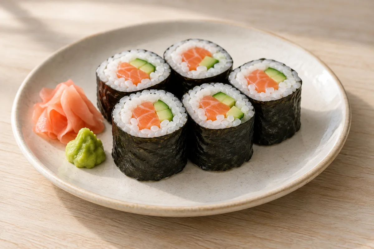 sushi — przykładowy wygląd produktu