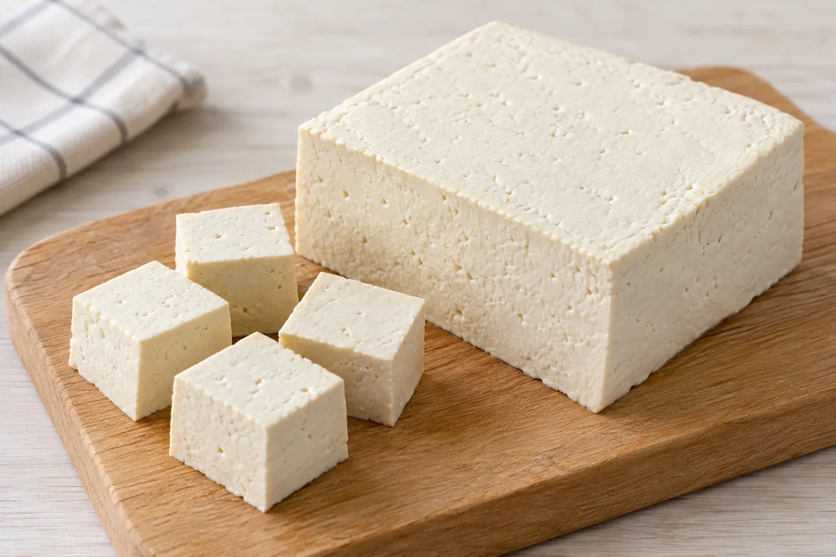 tofu naturalne — przykładowy wygląd produktu