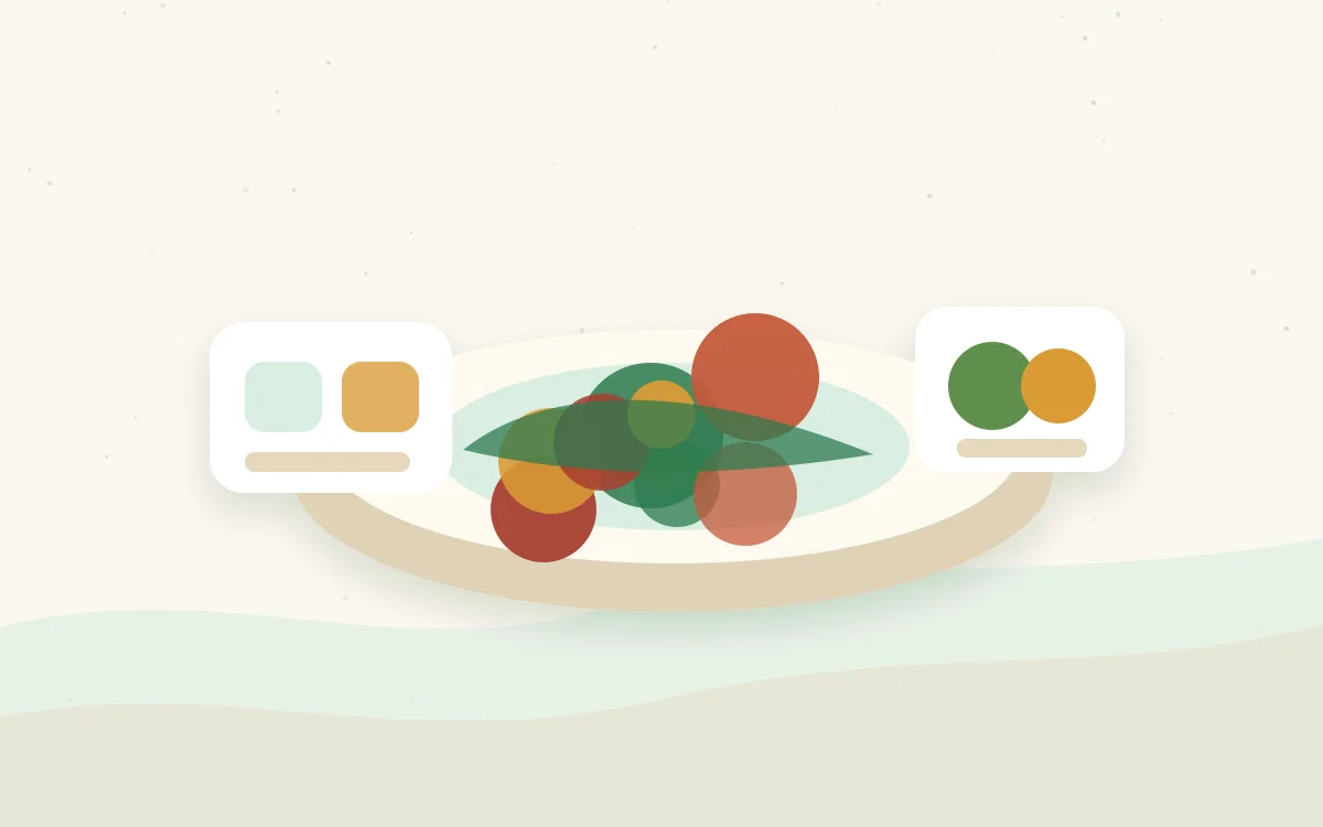 Sałatka z kurczakiem i guacamole - ilustracja przepisu dietetycznego